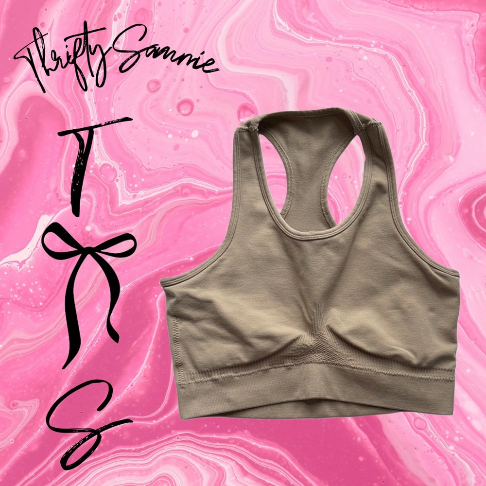 Euc Alphalete Women's Tan Sports Bra